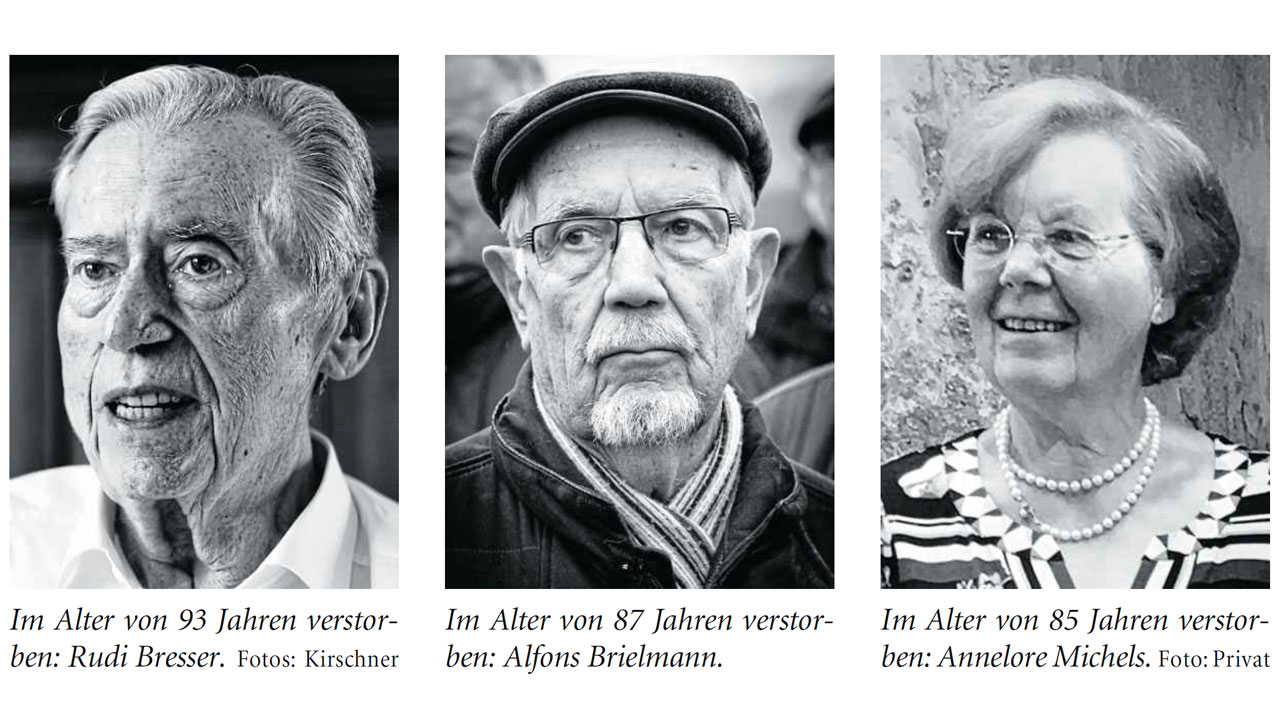Read more about the article Heimatverein trauert um drei verdiente Mitglieder